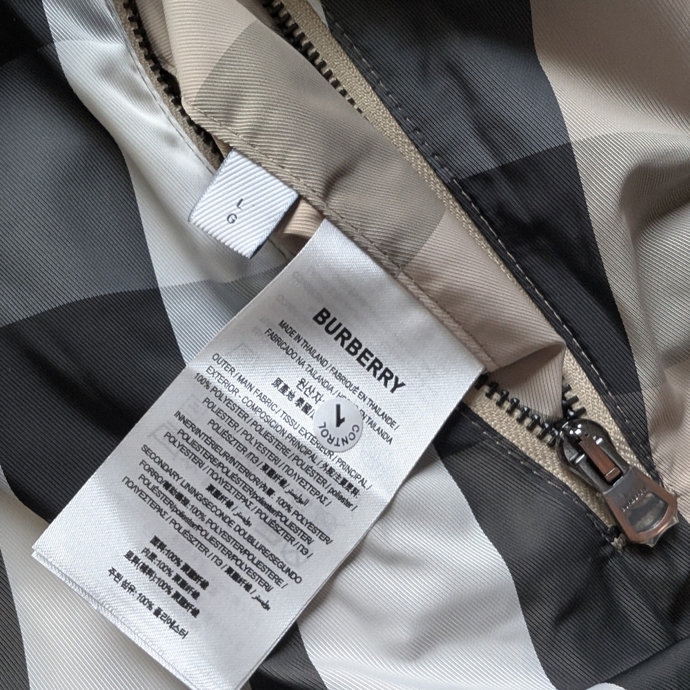 Burberry Black Hooded Raincoat - Picture 3 of 5